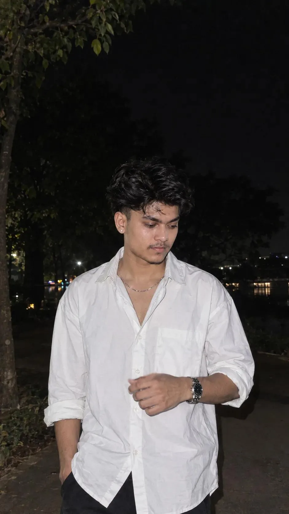 Ultra Realistic Night cenematic Boy
