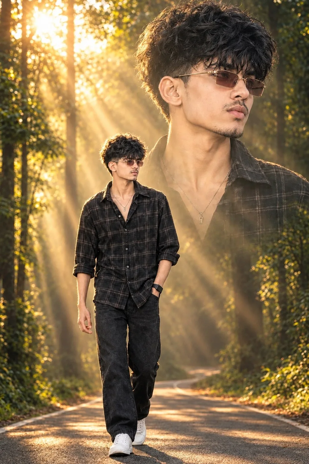 Ultra-realistic cinematic portrait