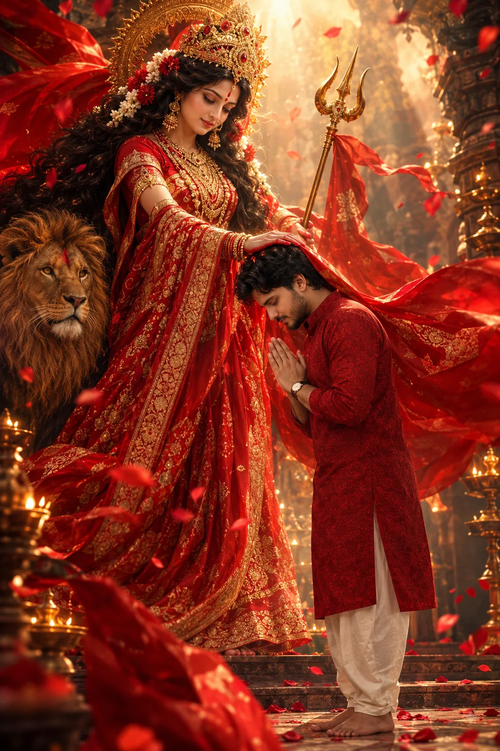 Blessed from Mata Rani