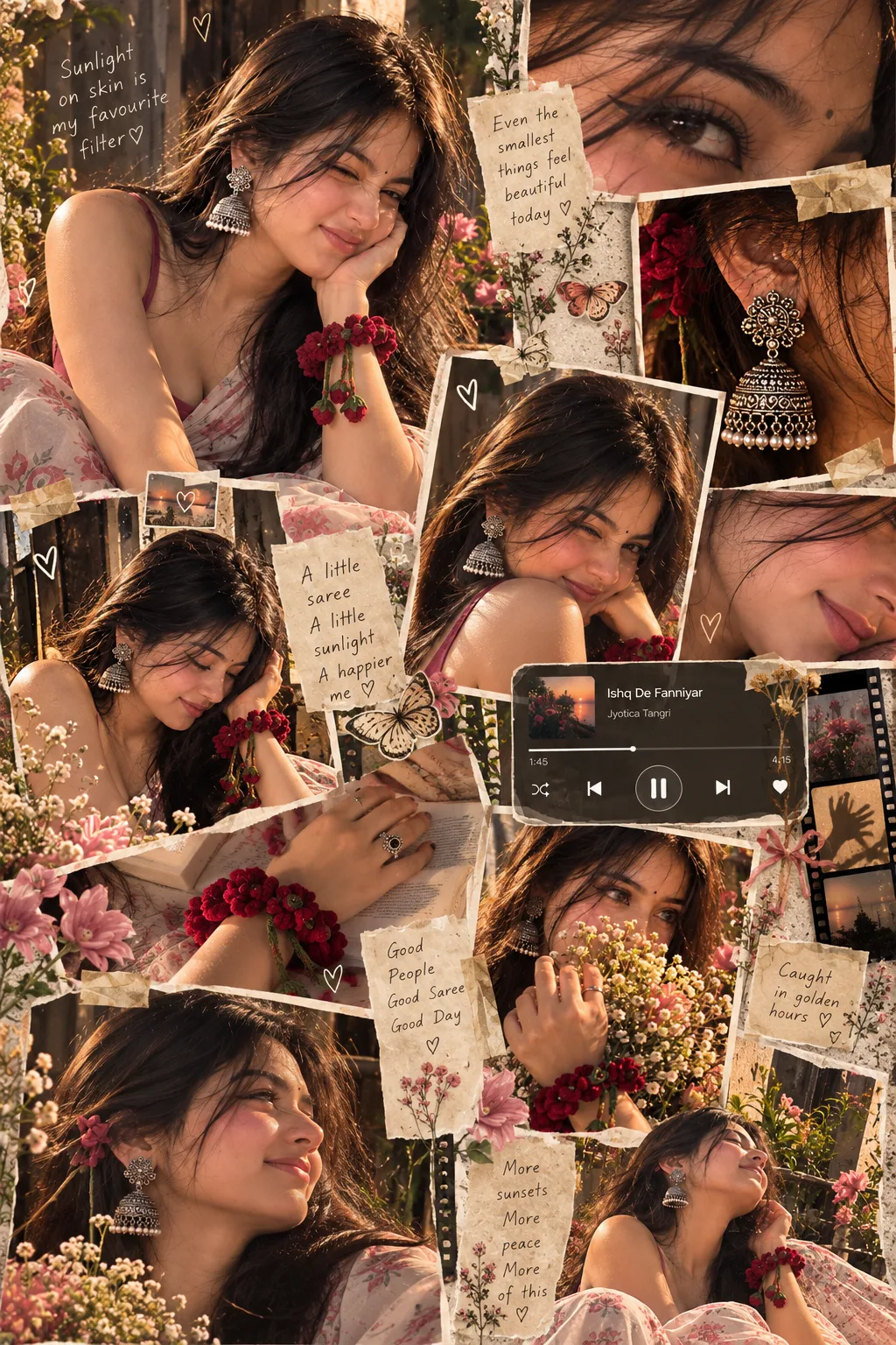 Golden Hour Memories 🌸✨