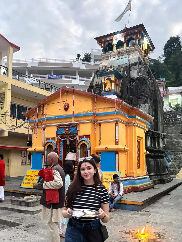 Divine Temple Visit – A Peaceful Spiritual Moment 🛕✨