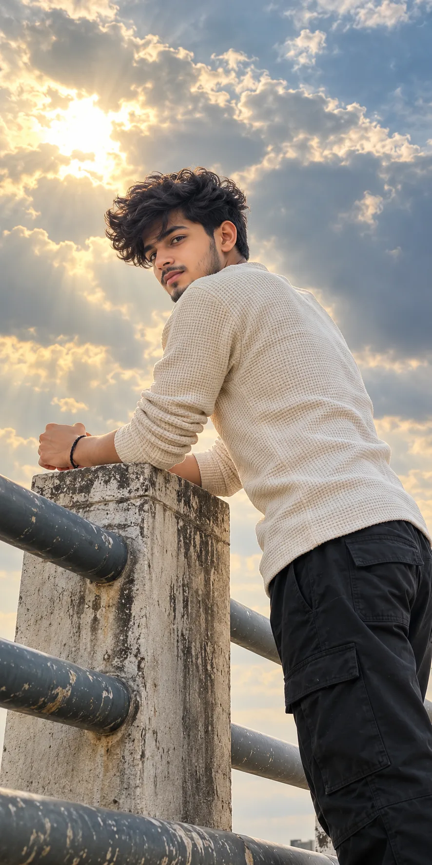 🔥 Moody Boy Aesthetic Portrait | Cinematic Outdoor Photography Pose 🤍✨ #MensFashion #Aesthetic
