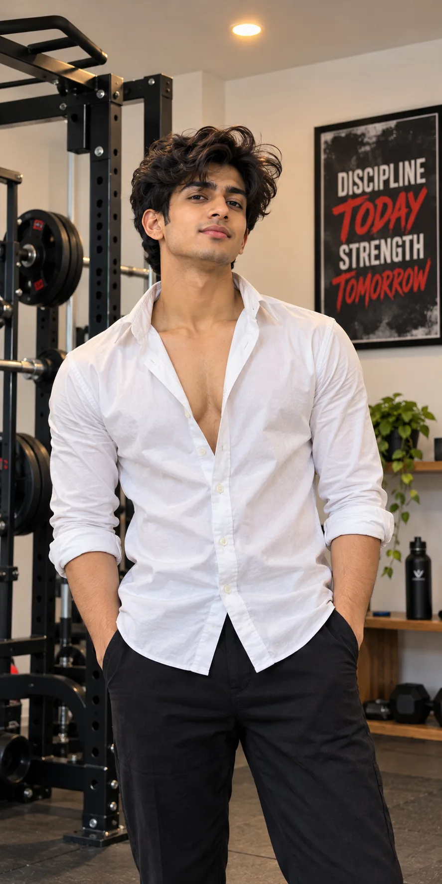 Aesthetic Gym Boy Portrait 🔥 | Men's Fashion & Attitude Look