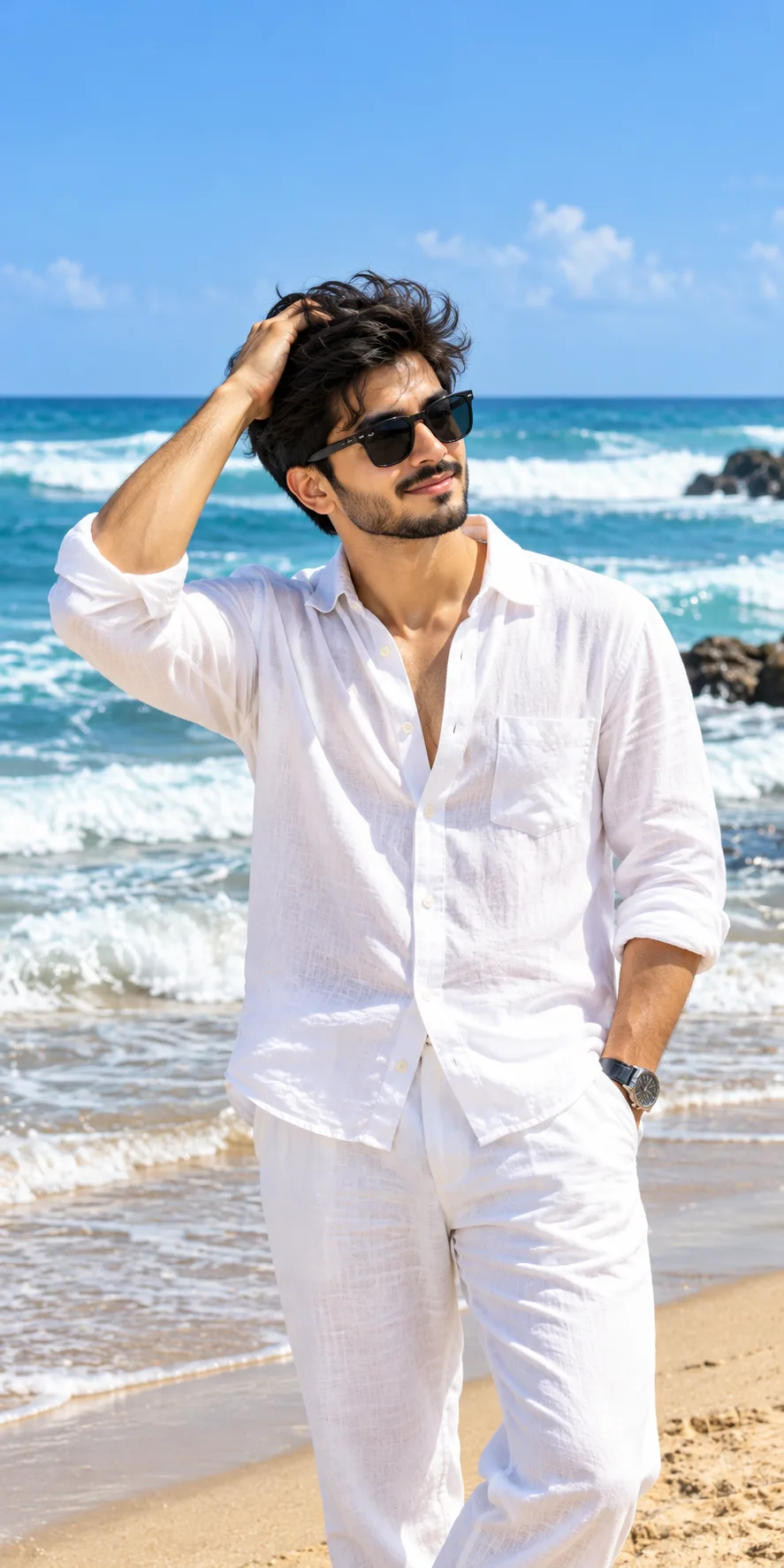 Beach Aesthetic 🌊🤍 | Summer Outfit Inspiration
