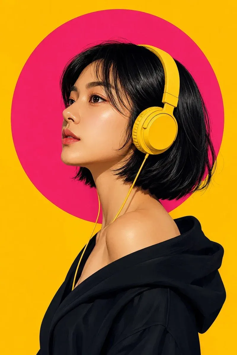 Ultra-detailed modern pop-art Ai portrait