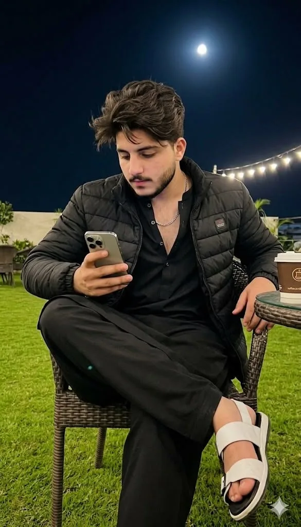 Midnight Vibes π | Stylish Night Portrait