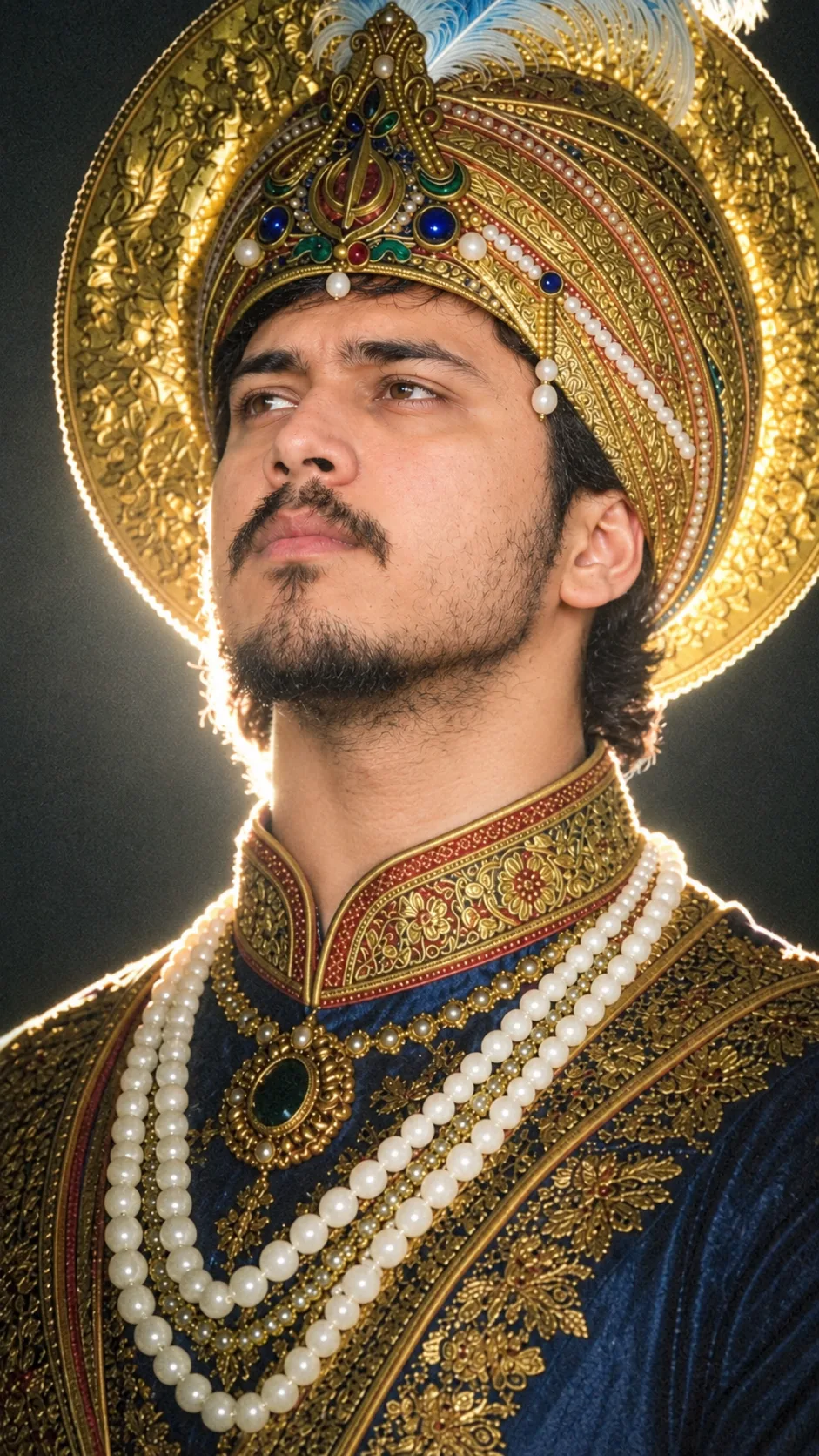 Royal Divine Warrior – Mythological Portrait