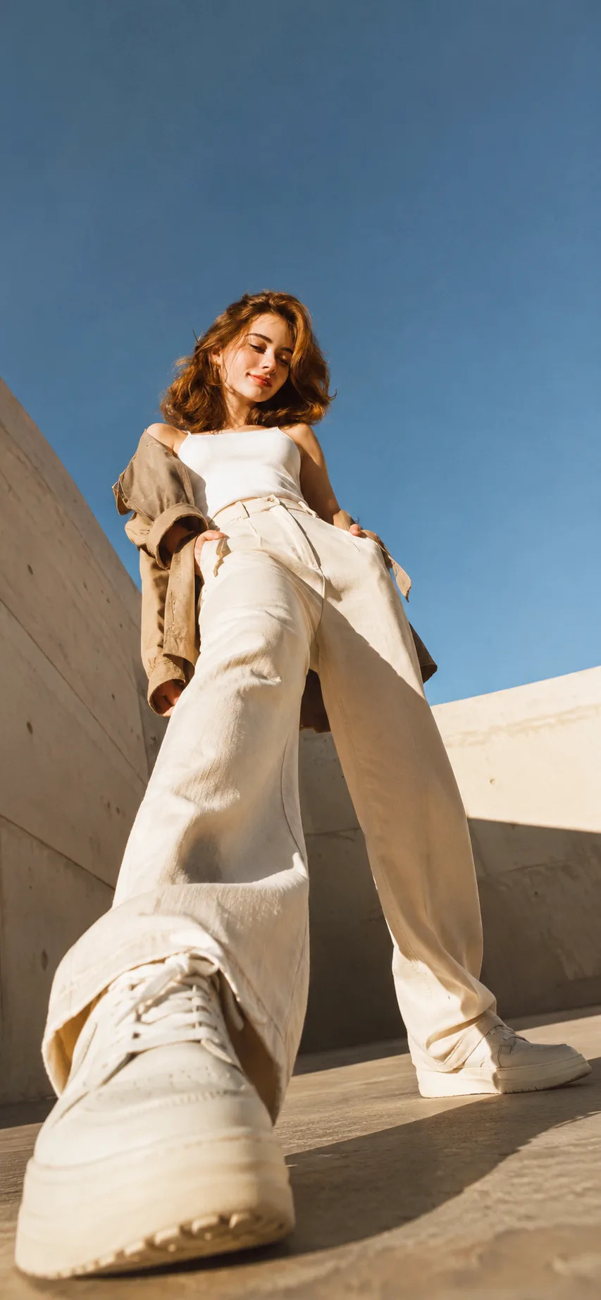 Sunlit Skyward Street Style
