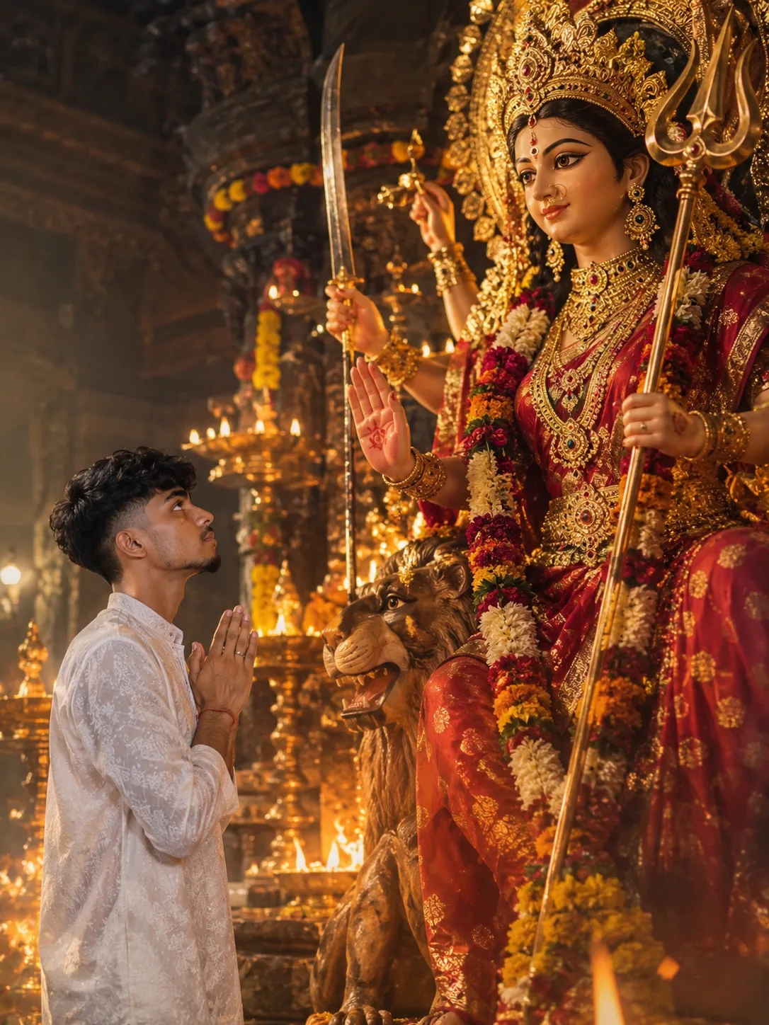 Maa durga puja nawratri