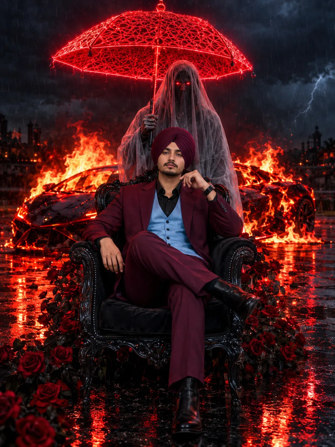 🔥 Red Reaper: The King of Darkness 👑☠️