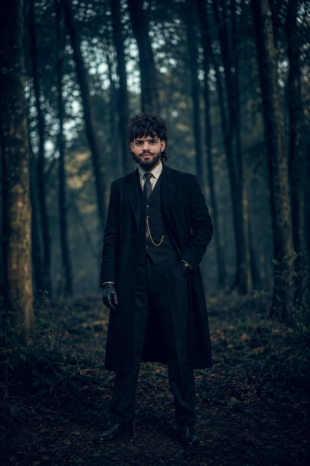 Peaky Blinder in Dark Forest ☠️