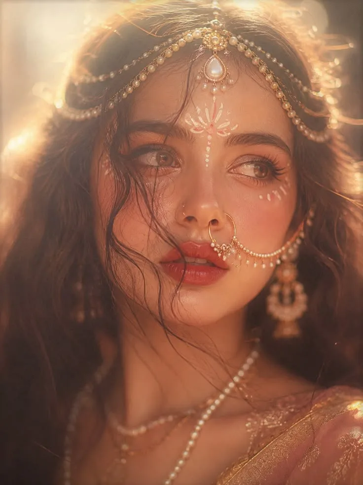 Golden Beauty — The Divine Portrait ✨