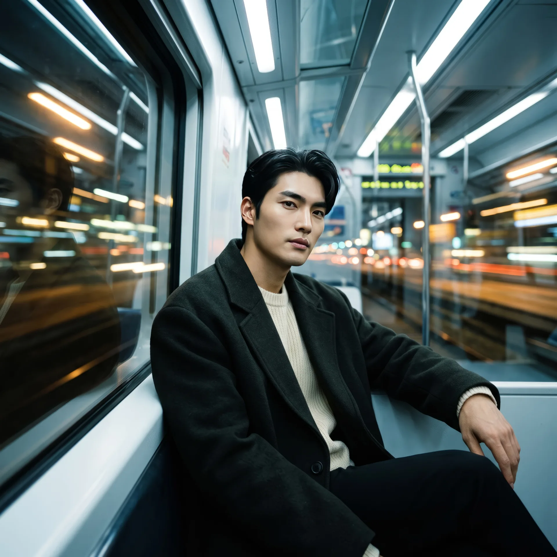 2AM Train — City Lights in Motion