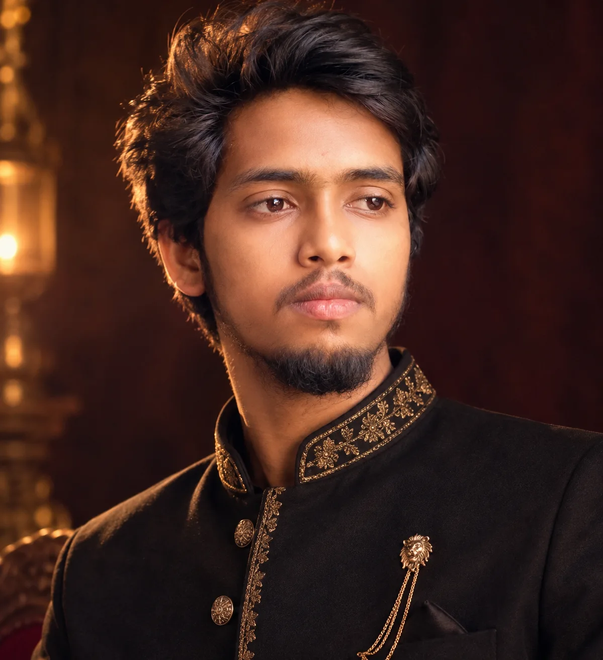 "Royal Golden Aesthetic DP"