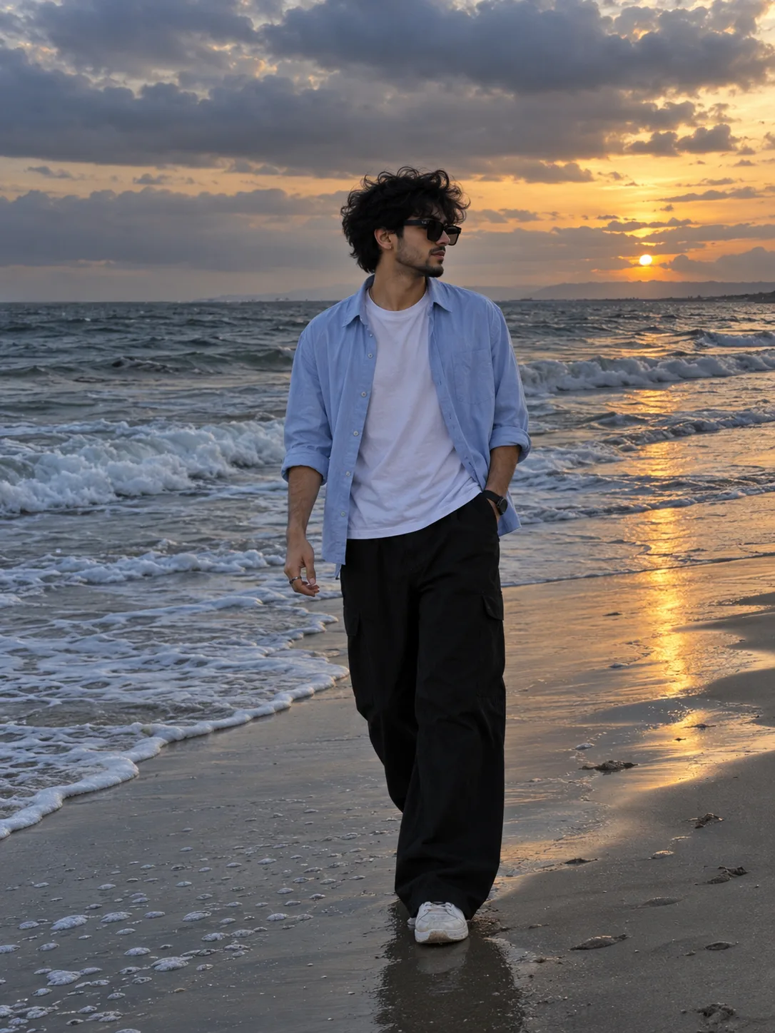 Golden Hour by the Sea 🌊🌅