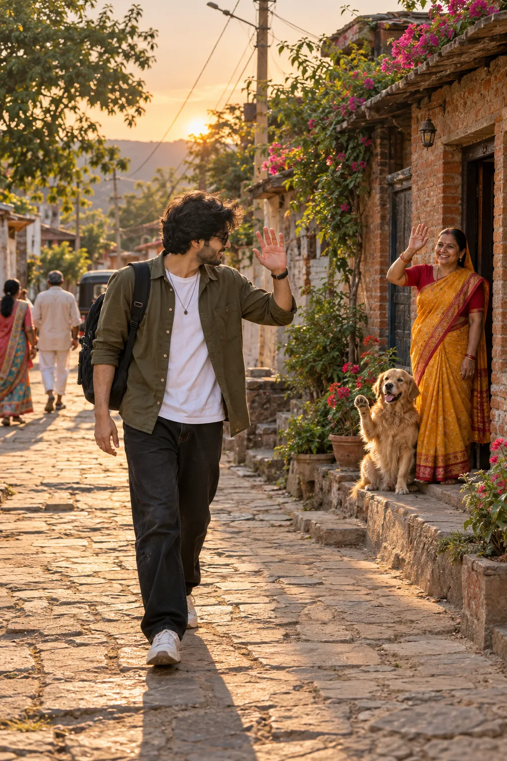 A Heartfelt Goodbye ❤️ | Village Farewell 🌅