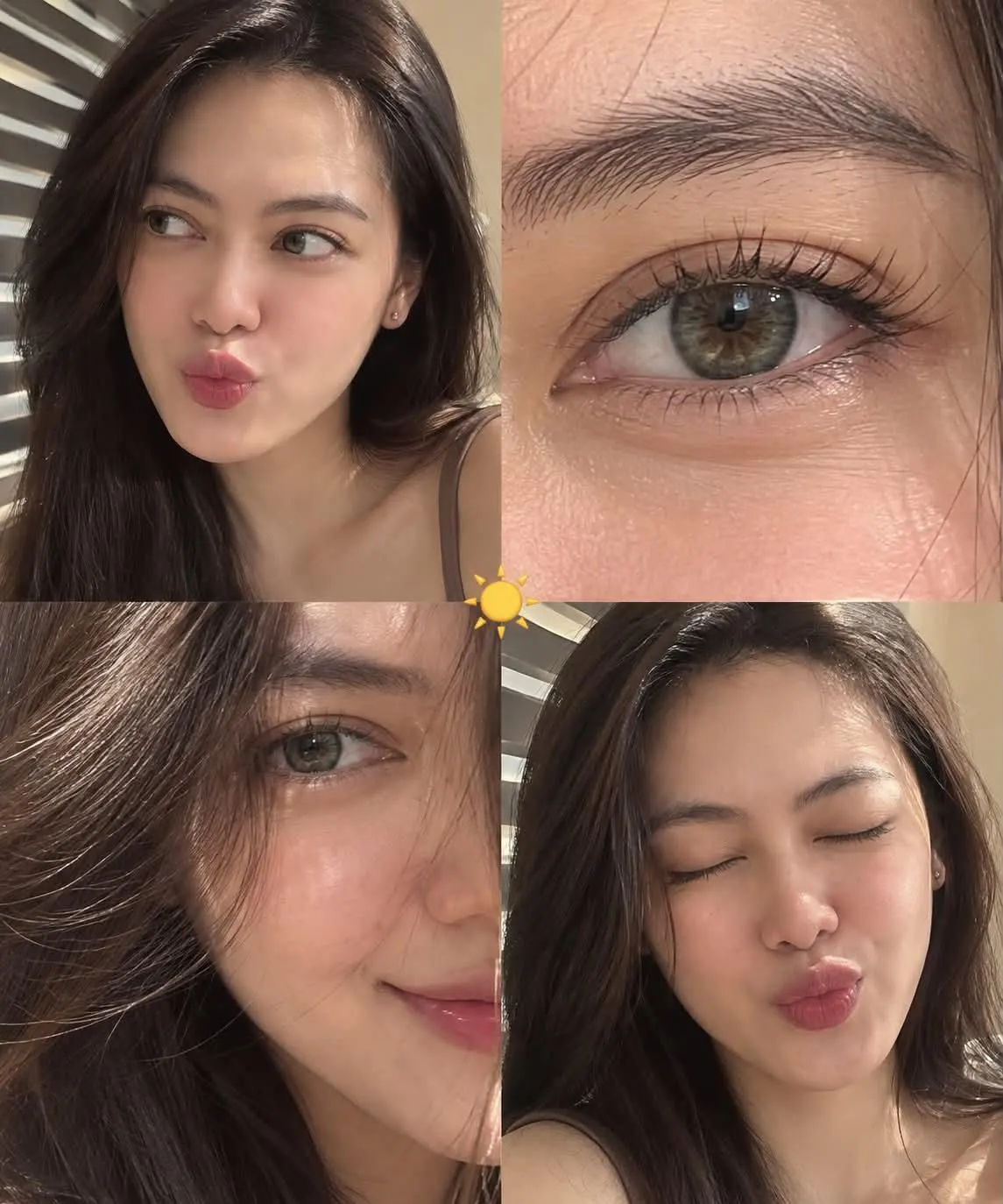 Cute Face Collage Prompt
