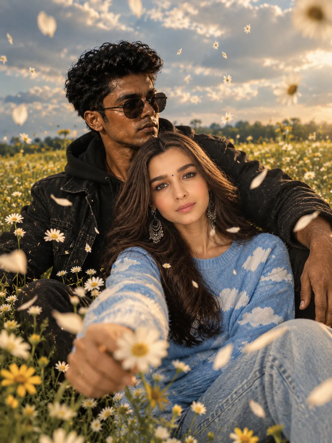 Ultra realistic cinematic romantic portrait