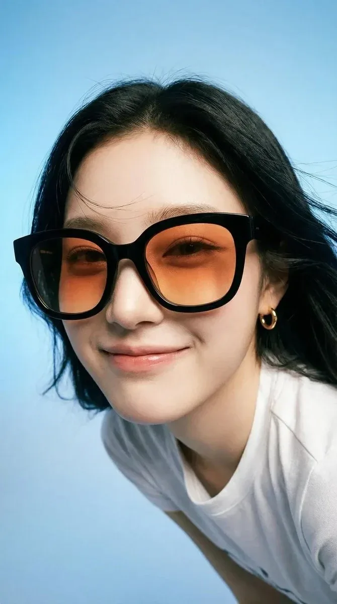 Photorealistic Editorial Portrait of a Smiling Woman Using the Exact Same Face
