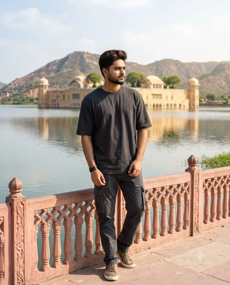 📸 Exact Image Generation Prompt Create an ultra-realistic cinematic travel portrait