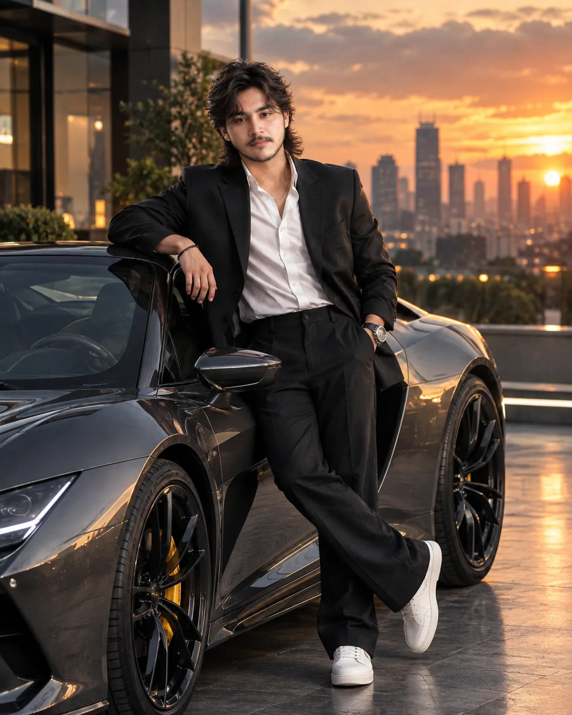 Luxury on Four Wheels — The Ultimate Boss Look 🖤🏎️
