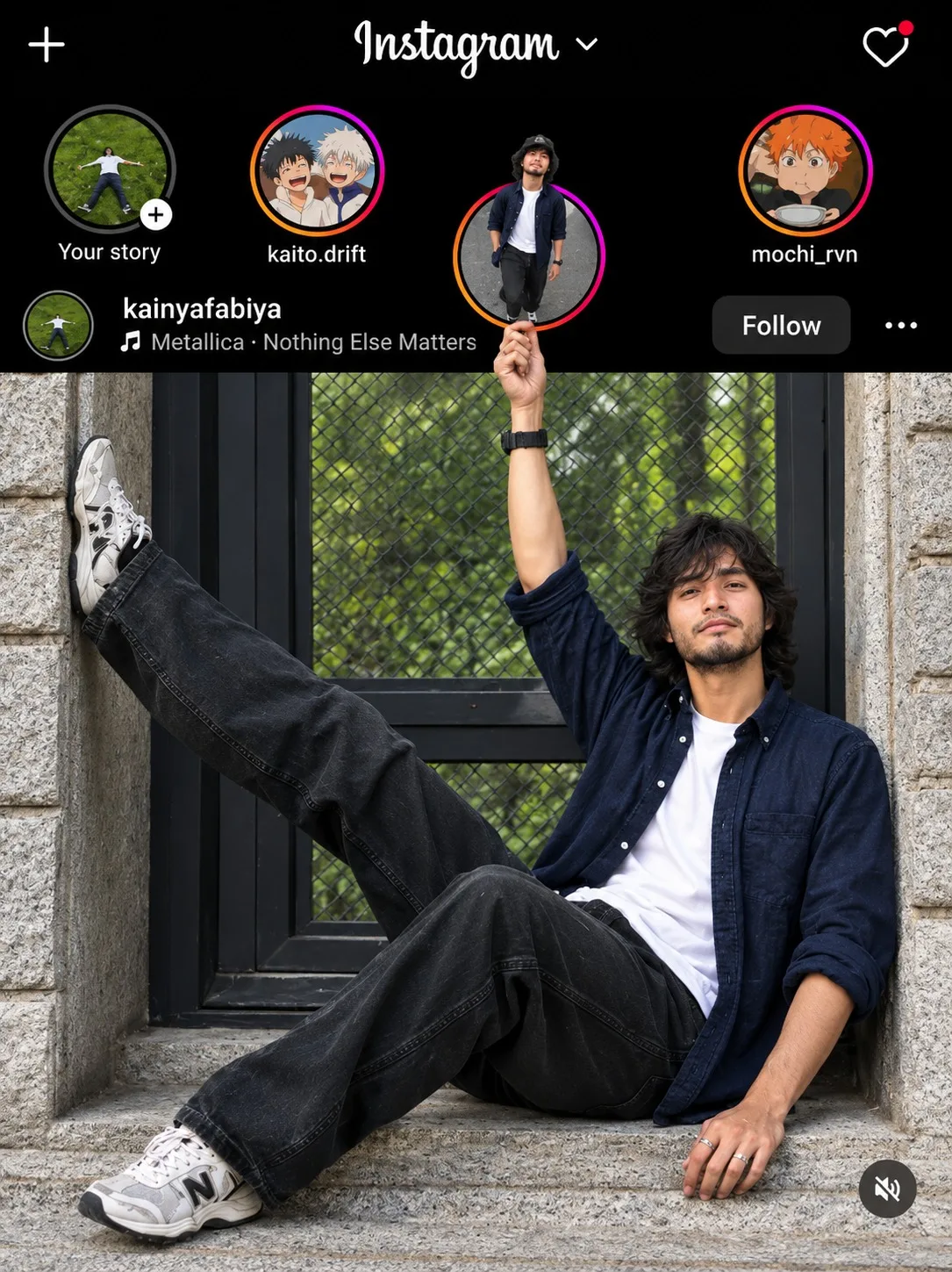Instagram mobile app screenshot.