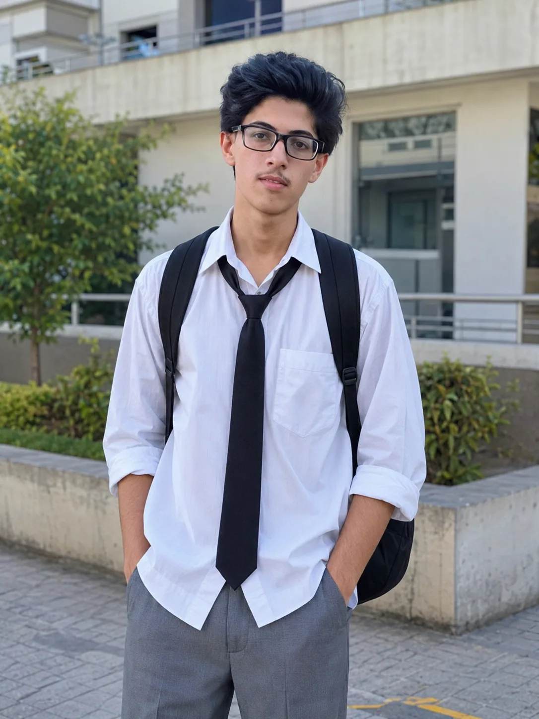 Modern Campus Gentleman 📚✨