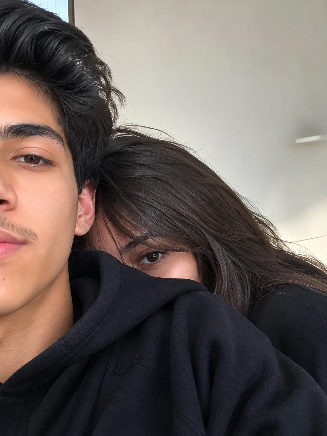 Shy Couple Selfie 🖤 | Moody & Aesthetic Vibes