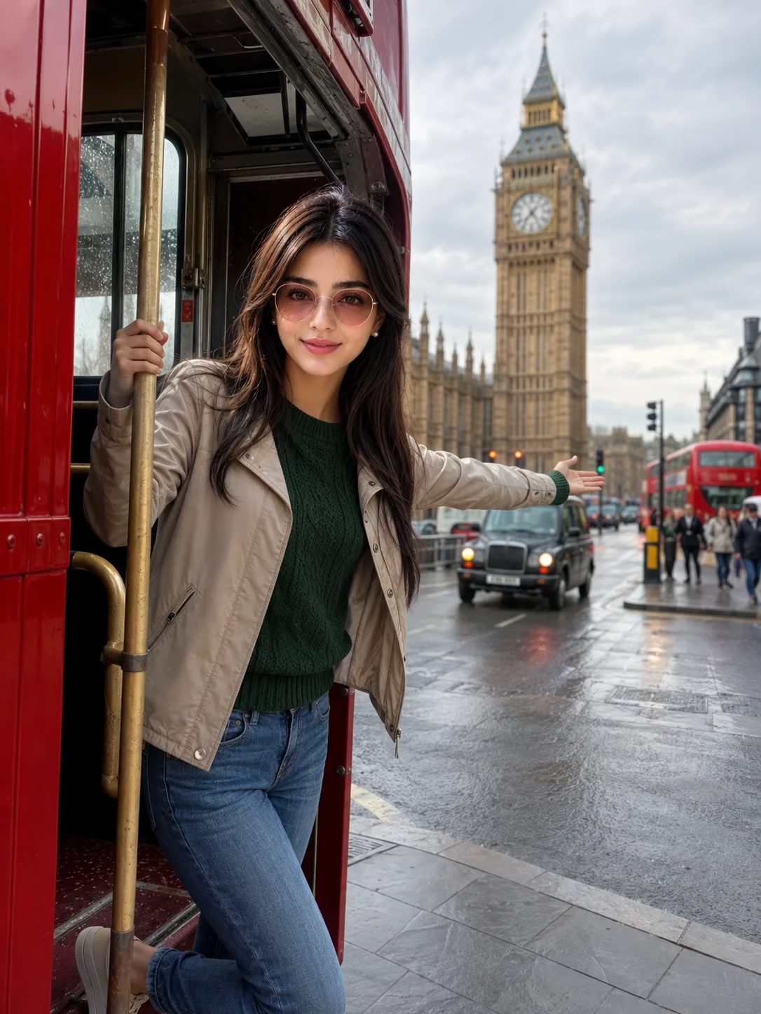 London Adventure | Cinematic Double-Decker Bus Portrait