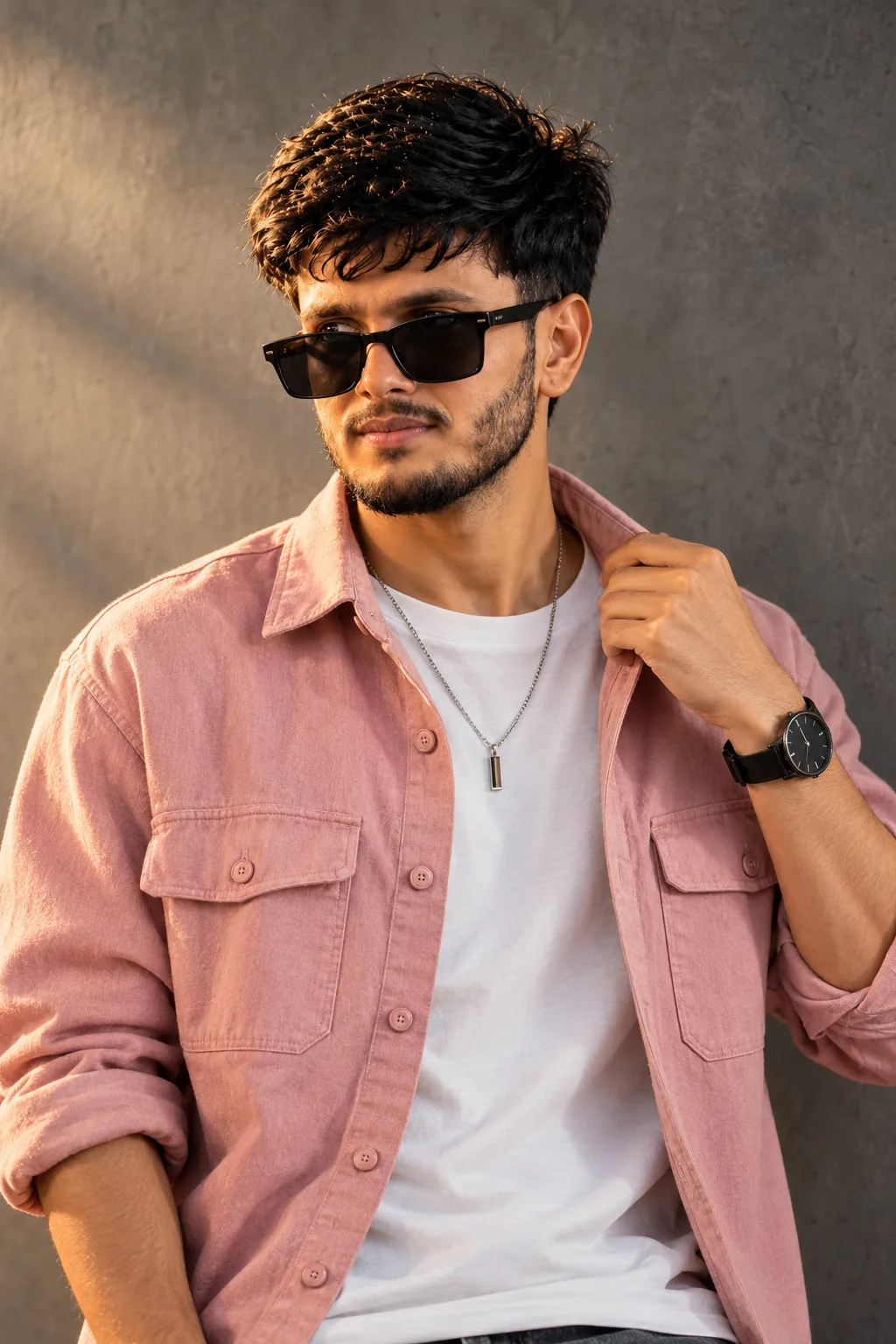 πΈ Ultra-Realistic Cinematic Pink Streetwear Portrait Prompt