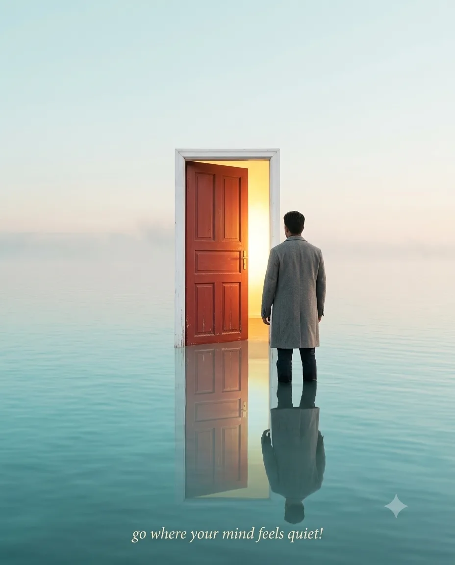 Surreal minimal photograph