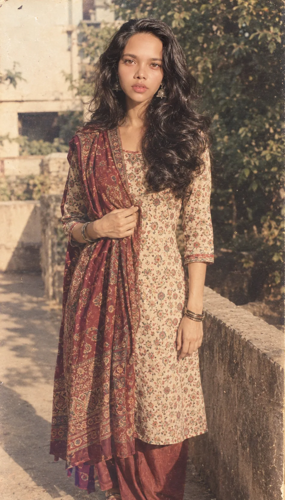 Highly realistic vintage Indian portrait photography series using my uploaded personal