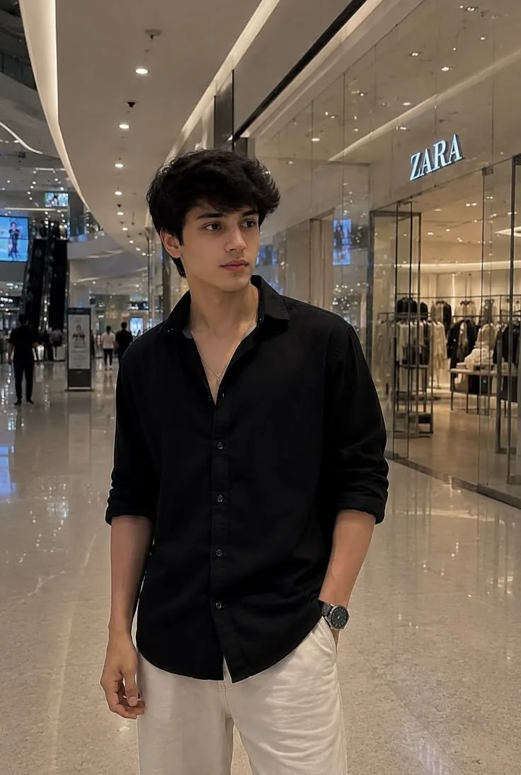 🖤 Luxury Mall Casual Portrait