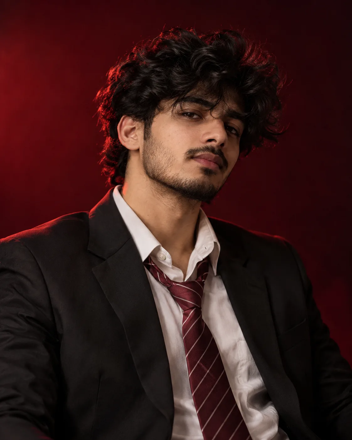 Ultra realistic cinematic portrait of a young man