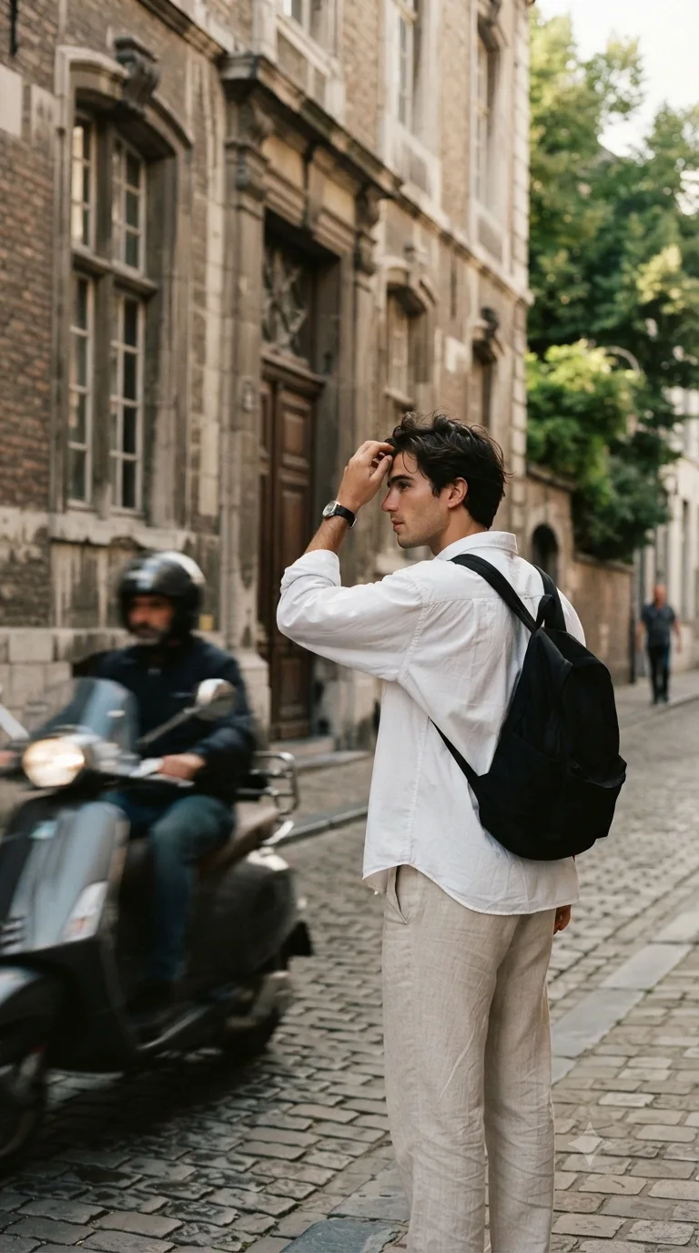 A cinematic street photography